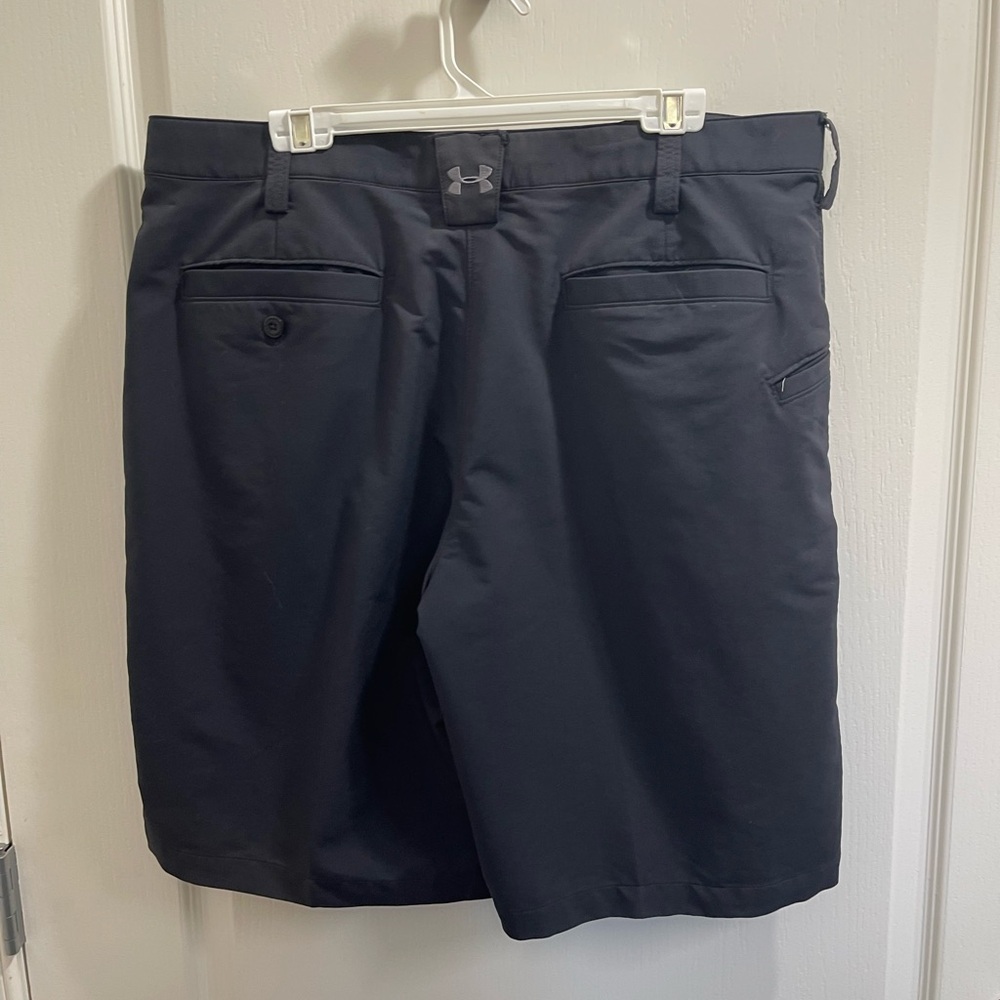 Under Armour Men's black Golf Shorts Size 38 Casual Summer (sku449) - Picture 6 of 9